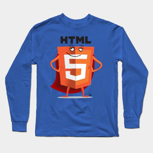 Super HTML5 Long Sleeve T-Shirt by oscarsanchez